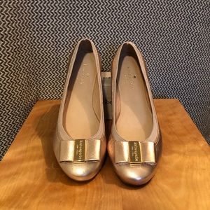 kate spade Tock Bow Ballet Flat NWOT